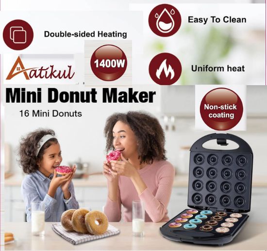 Picture of Mini Donut Maker Pancake Waffle Maker Machine