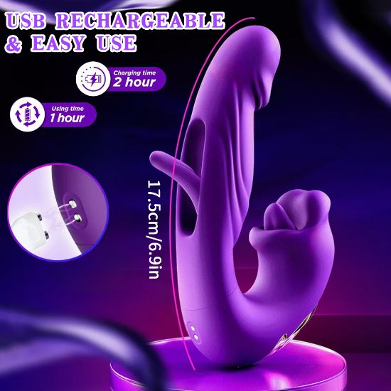 Picture of Purple lips penis
