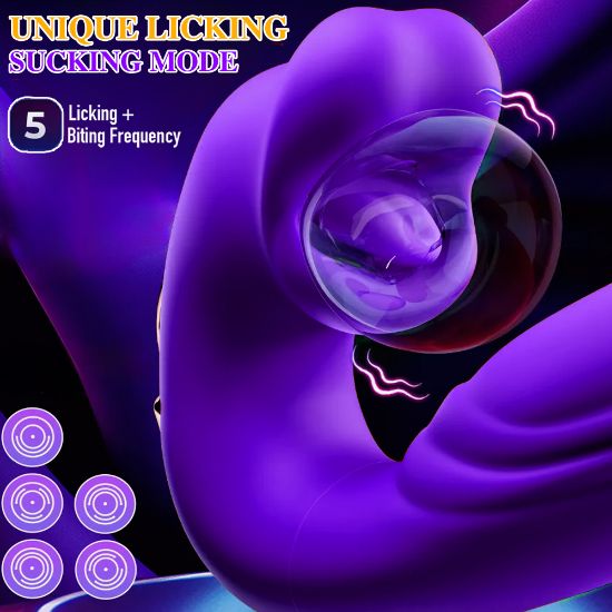 Picture of Purple lips penis