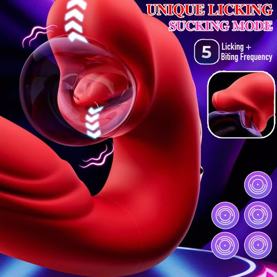 Picture of Red lips penis